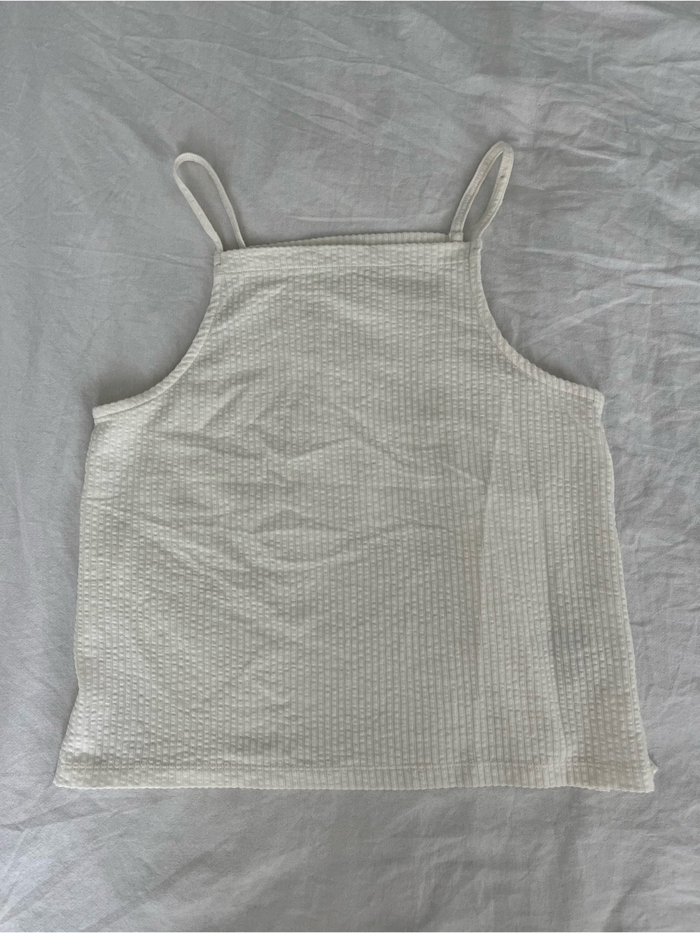 Madewell white tank